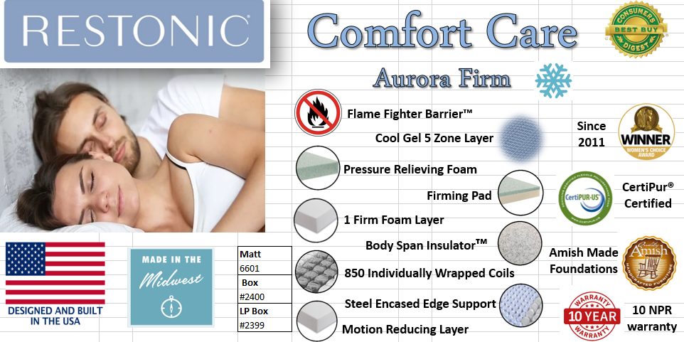 Aurora Firm Mattress