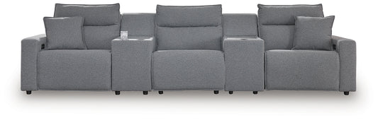 Modmax II 5-Piece Power Reclining Sectional with Consoles