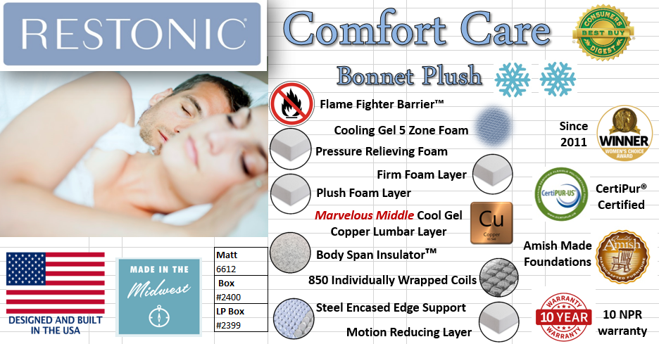 Bonnet Plush Mattress