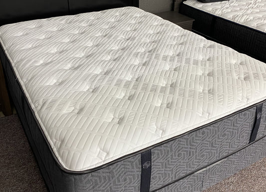 Scott Living Signature Firm Mattress and Boxspring By Restonic