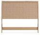 Cielden Queen Panel Headboard with Mirrored Dresser, Chest and 2 Nightstands