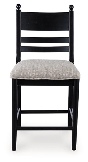 Greddinton Upholstered Barstool (2/CN)