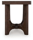Korestone Rectangular End Table