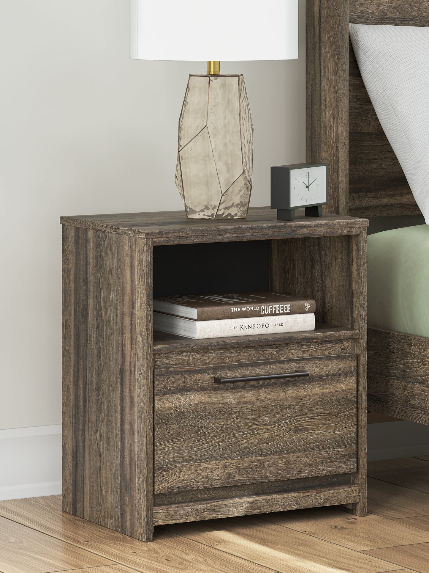 Elbrim One Drawer Night Stand