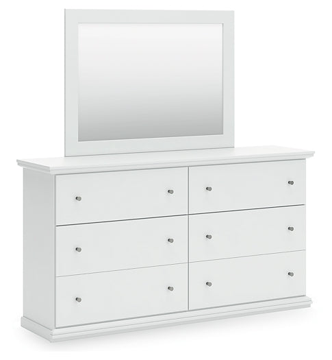 Bostwick Shoals Full Panel Bed, Dresser, Mirror and Nightstand