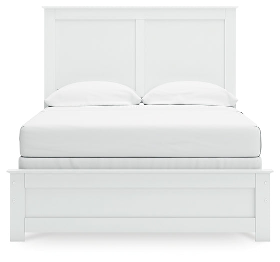 Bostwick Shoals Full Panel Bed, Dresser, Mirror and Nightstand