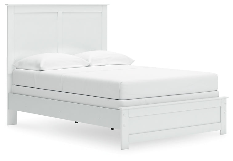 Bostwick Shoals Full Panel Bed, Dresser, Mirror and Nightstand