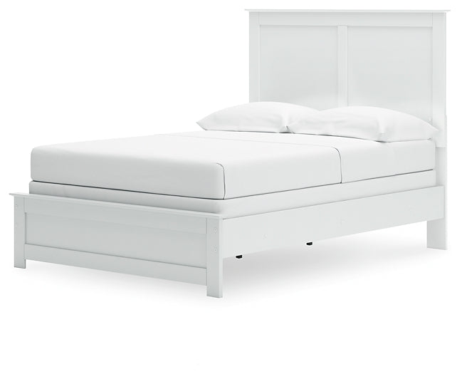 Bostwick Shoals Full Panel Bed, Dresser, Mirror and Nightstand