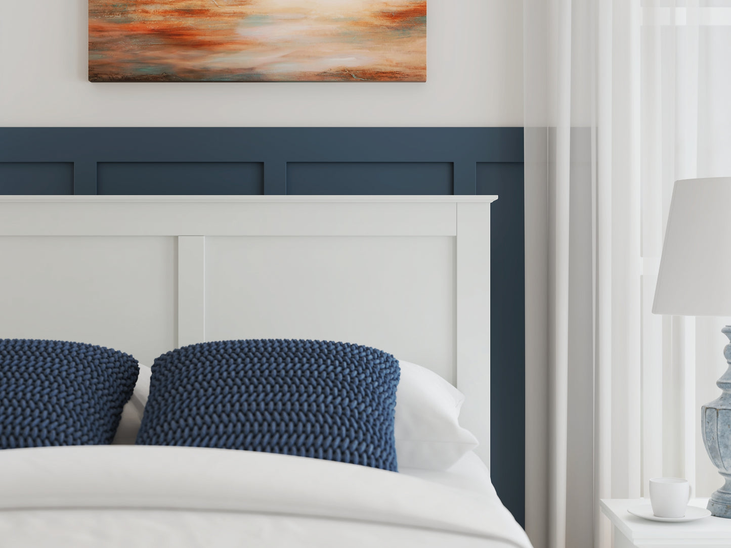 Bostwick Shoals Full Panel Bed, Dresser, Mirror and Nightstand