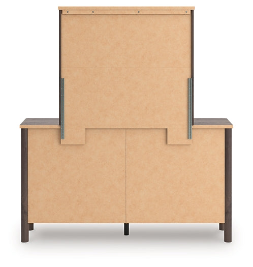 Pamytta King Upholstered Panel Bed, Dresser, Mirror, Chest and Nightstand