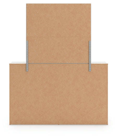 Zuraleus Queen Upholstered Panel Bed, Dresser, Mirror, Chest and Nightstand