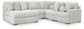 Cuddle Plush 5-Piece Sectional with Chaise