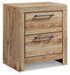 Hyanna King Panel Storage Bed with 2 Under Bed Storage Drawers, Dresser, Mirror and Nightstand
