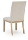 Lasinger Dining UPH Side Chair (2/CN)