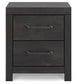 Delmorta Queen Panel Bed, Dresser, Mirror, Chest and Nightstand