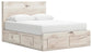 Lawroy Queen Panel Storage Bed, Dresser, Mirror, Chest and Nightstand