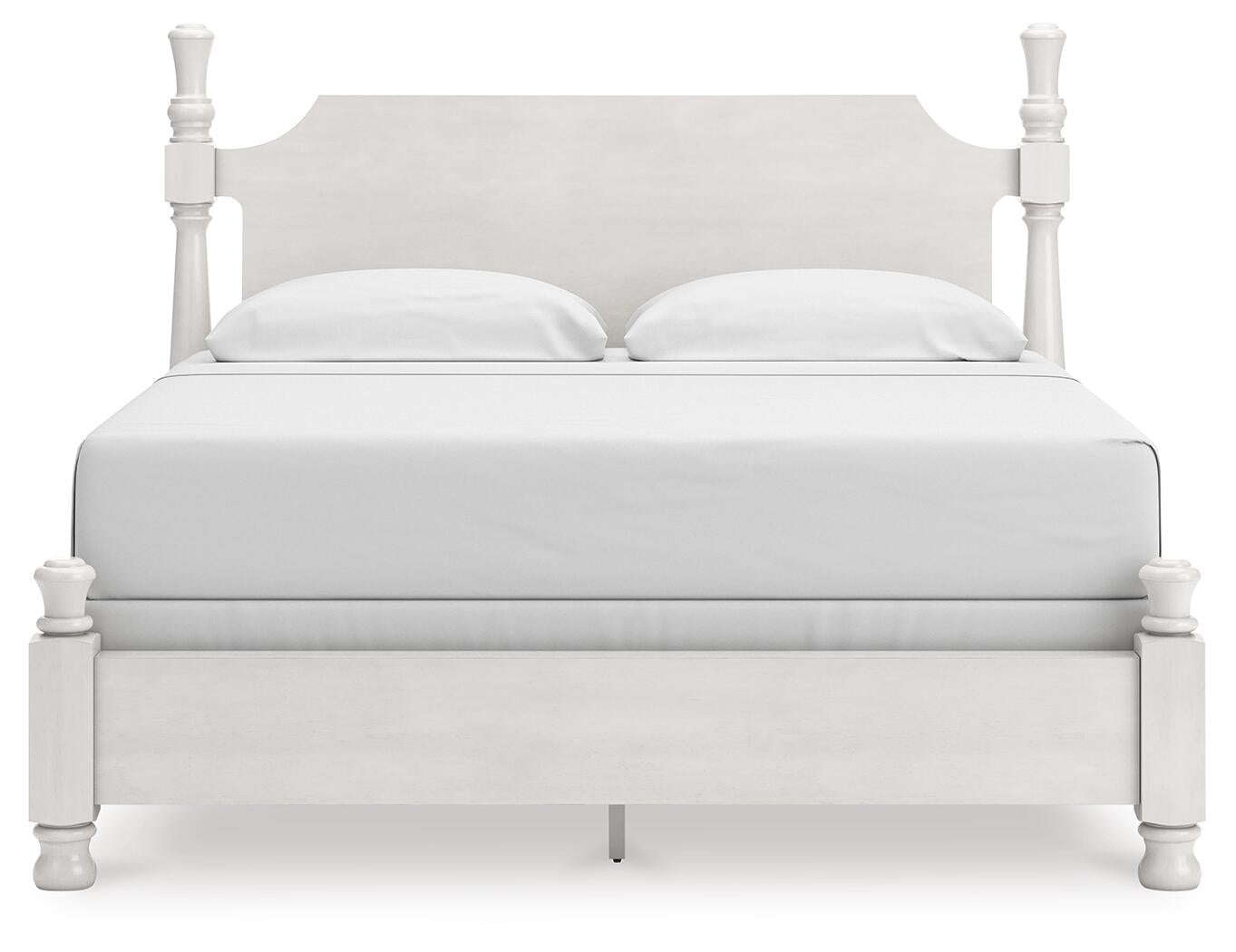 Chadworth King Poster Bed, Dresser, Mirror and Nightstand
