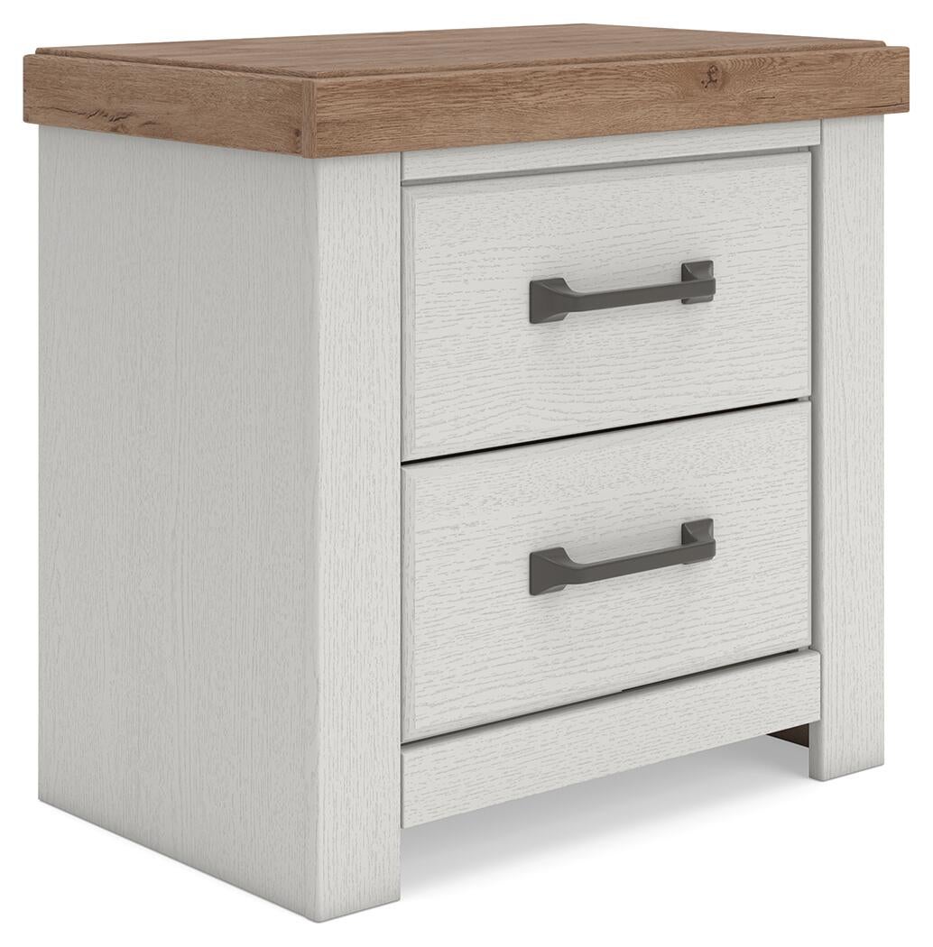 Savonport Twin Panel Bed. Dresser, Mirror and Nightstand