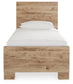 Hyanna Twin Panel Bed, Dresser, Mirror and Nightstand