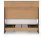 Chirason Full Panel Bed with Storage