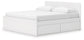 Onita King Panel Platform Bed with 2 Side Storage