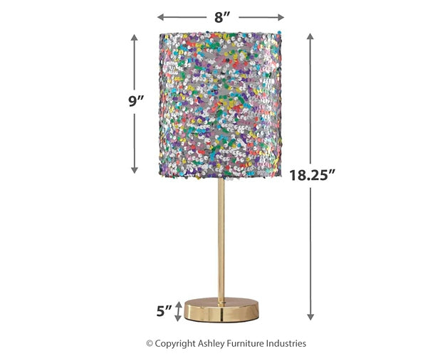 Maddy Metal Table Lamp (1/CN)
