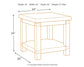 Carynhurst Rectangular End Table