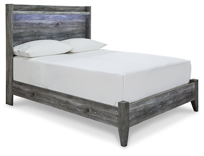 Baystorm Full Panel Bed with Dresser