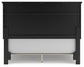Lanolee Queen Panel Bed with Mirrored Dresser, Chest and 2 Nightstands